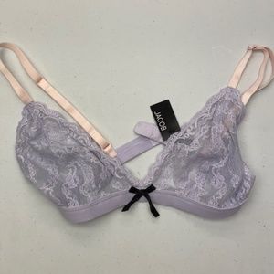 NWT Mauve Jacob Bra, S  *P1081